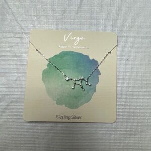 Francesca's Sterling Silver Virgo Necklace